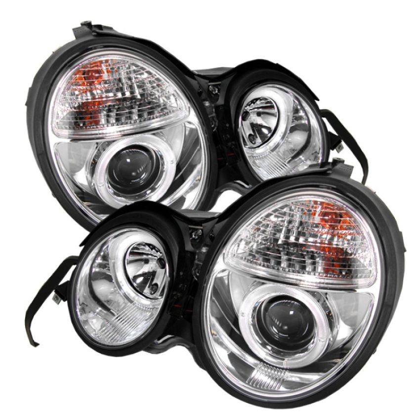 SPYDER 5011282 Projector Headlights - LED Halo - Chrome