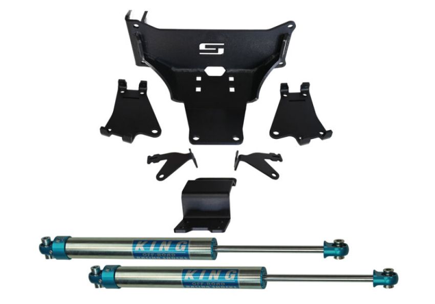 Superlift 92740 05-22 Ford F250/350 Dual Steering Stablizer W/ King Shocks