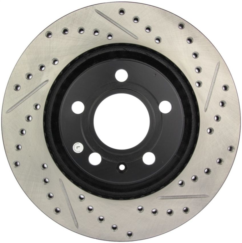 Stoptech 127.33088L Slotted & Drilled Sport Brake Rotor