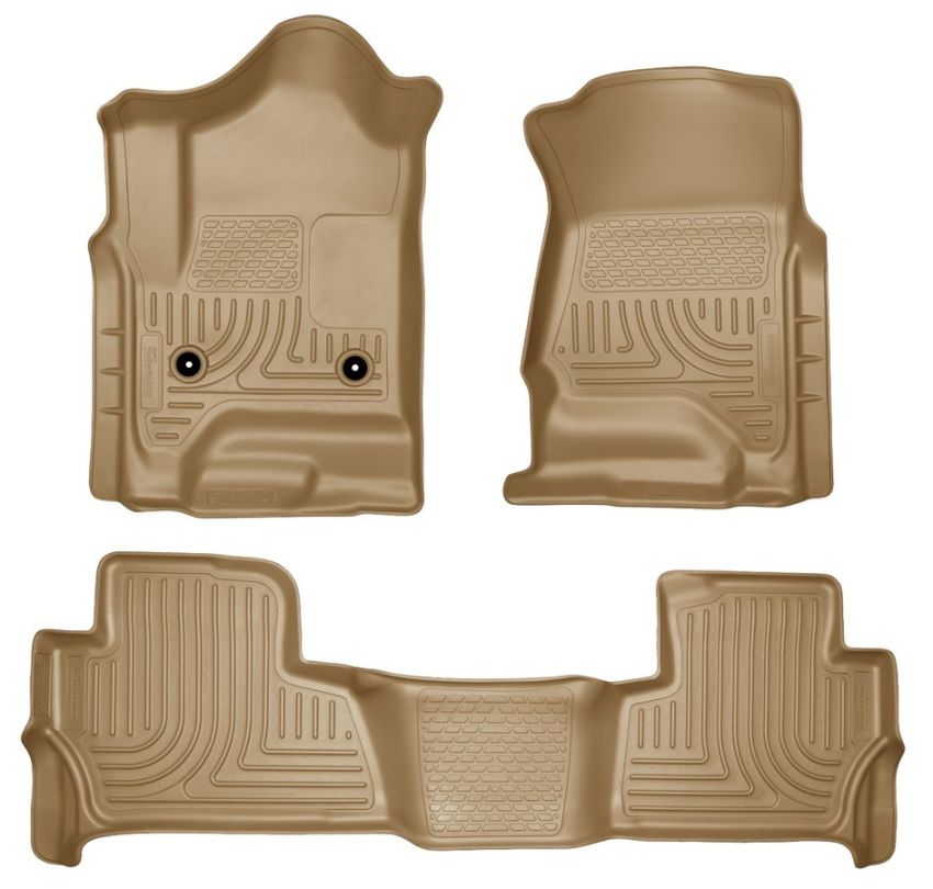 HUSKY LINERS HSK99203 15-   Tahoe Floor Liners Tan
