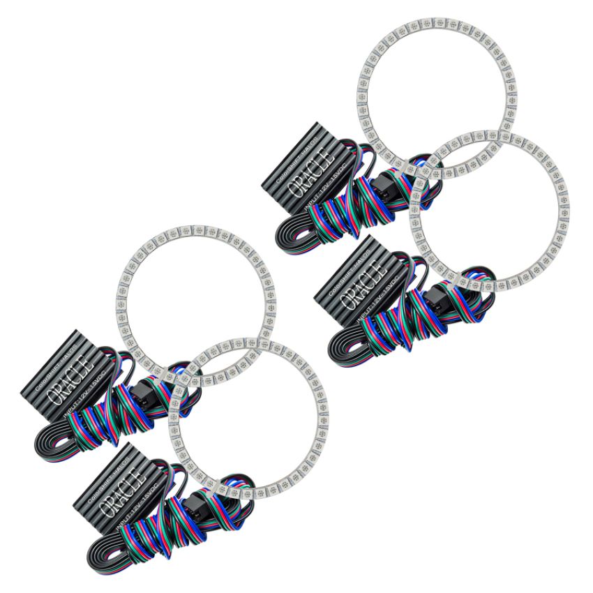 Oracle Lighting 2341-334 ColorSHIFT(tm) Halo Kit, ColorSHIFT(tm) - No Controller