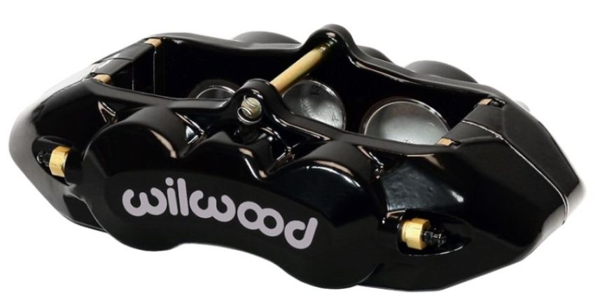 Wilwood 120-11712-BK Caliper-D8-6 L/H Front Black 1.88/1.38/1.25in Pistons 1.25in Disc