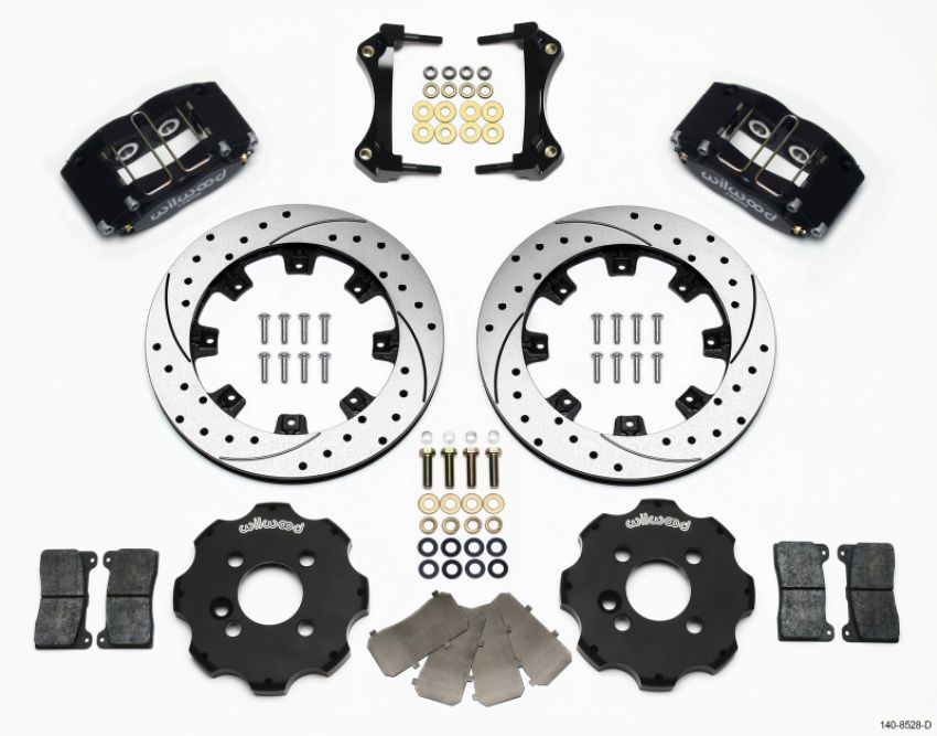 Wilwood 140-8528-D Dynapro Radial Front Kit 12.19in Drilled Mini Cooper