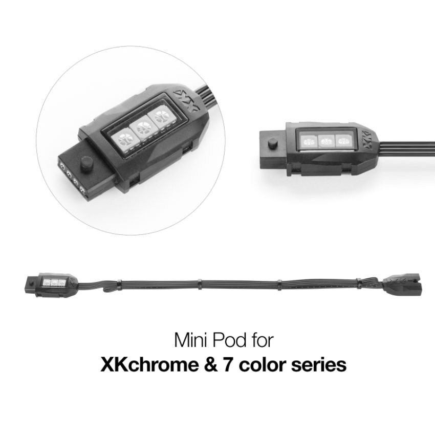 XKGLOW XK-4P-P XK Glow XKChrome 7 Color Series Color Pod (2nd Gen)