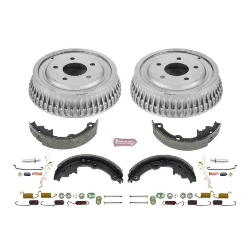 PowerStop KOE15305DK Power Stop 85-86 Cadillac DeVille Rear Autospecialty Drum Kit