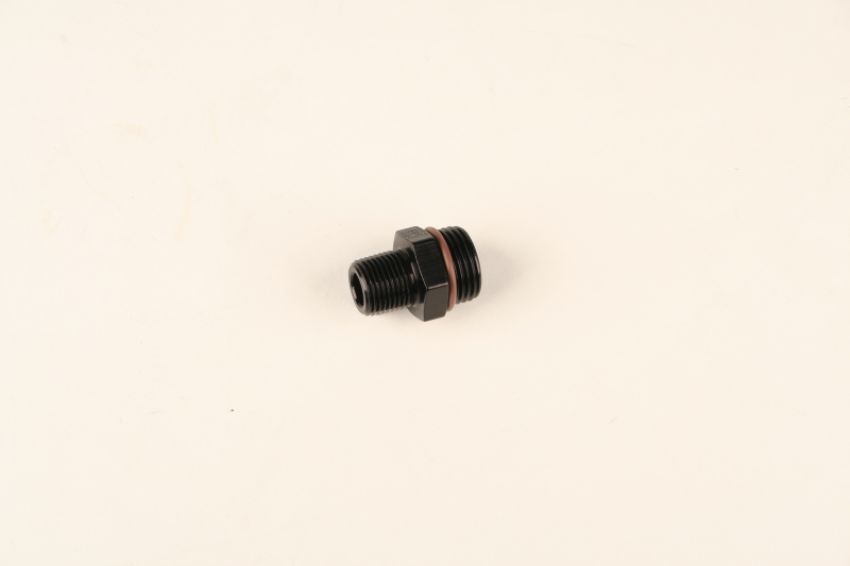 FRAGOLA FRG494108-BL #8 ORB x #8 ORB Adapter Fitting  Black