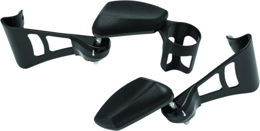 Kuryakyn 8700 Passenger Armrest 14-Up Touring & Tri Glide Black