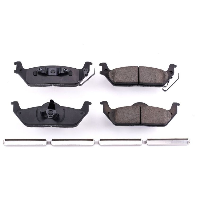 PowerStop 17-1012 PowerStop - Z17 Low-Dust Ceramic Brake Pads with Hardware