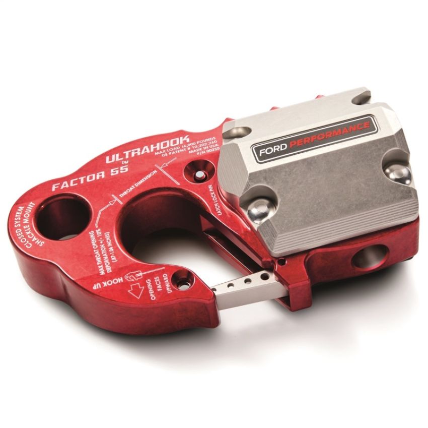 Ford Racing M-1821-UHR Ford Performance By Factor 55 Red Ultrahook