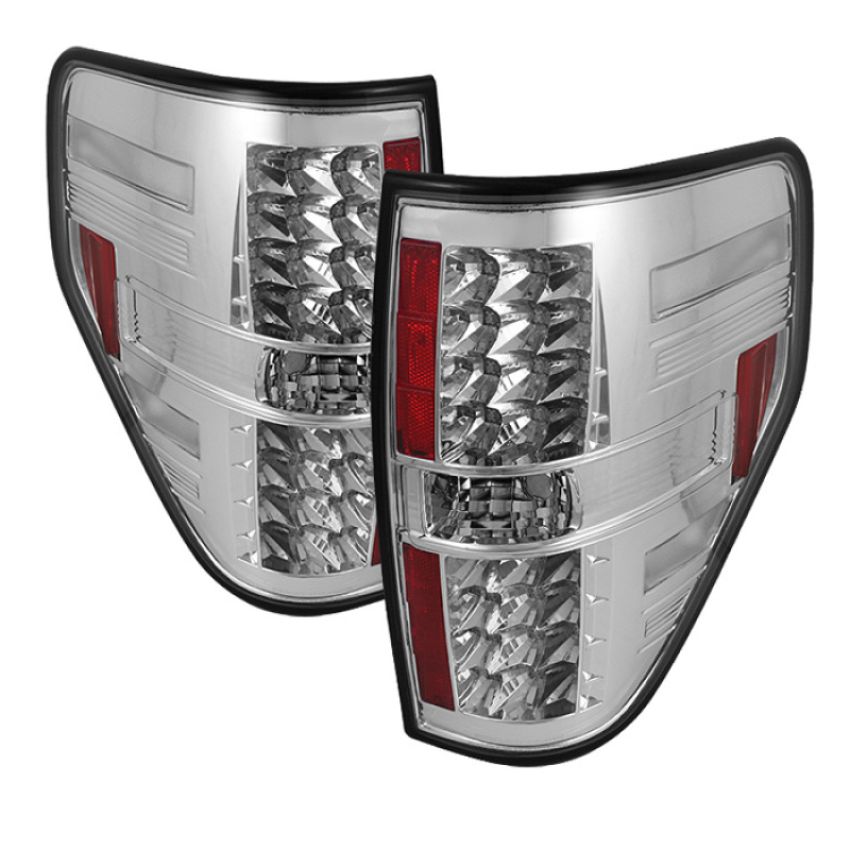SPYDER 5008404 LED Tail Lights - Chrome