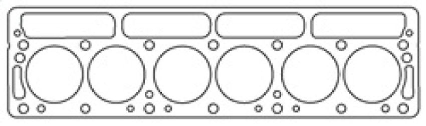 Cometic Triumph TR6 HD 76mm .080 inch Copper Head Gasket