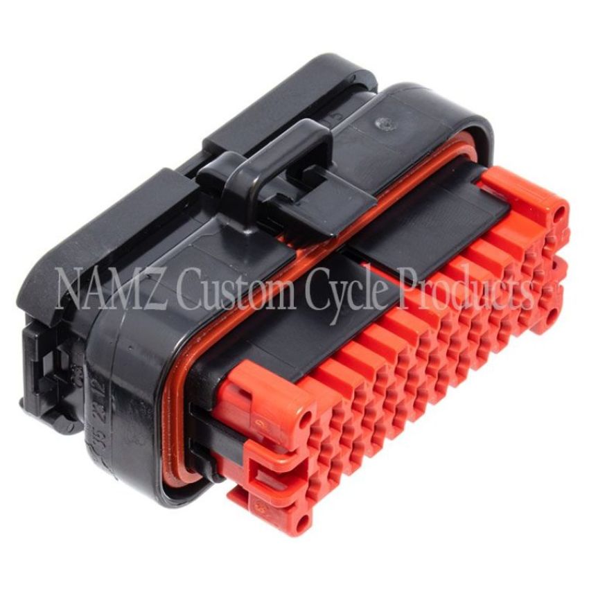 NAMZ NA-776164-1 AMP 35-Position Plug HD Radio Harness (HD 72384-06BK Ultra Only)