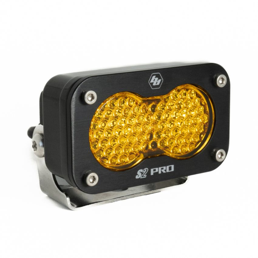 Baja Designs 480016 S2 Pro Black LED Auxiliary Light Pod