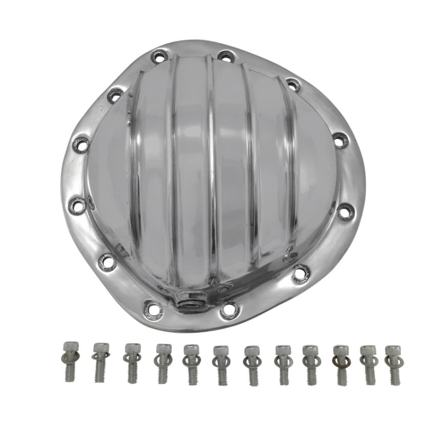 Yukon Gear & Axle YP C2-GM12T Yukon Gear Polished Aluminum Cover For GM 12 Bolt Truck