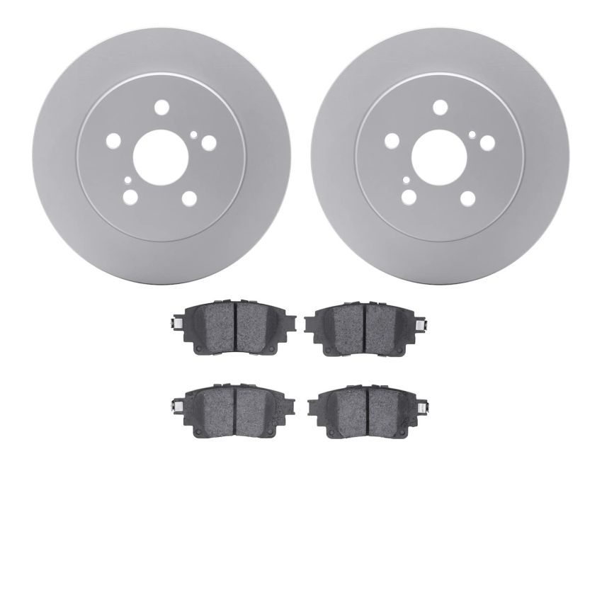 Dynamic Friction 4502-76190 Rotor Kit