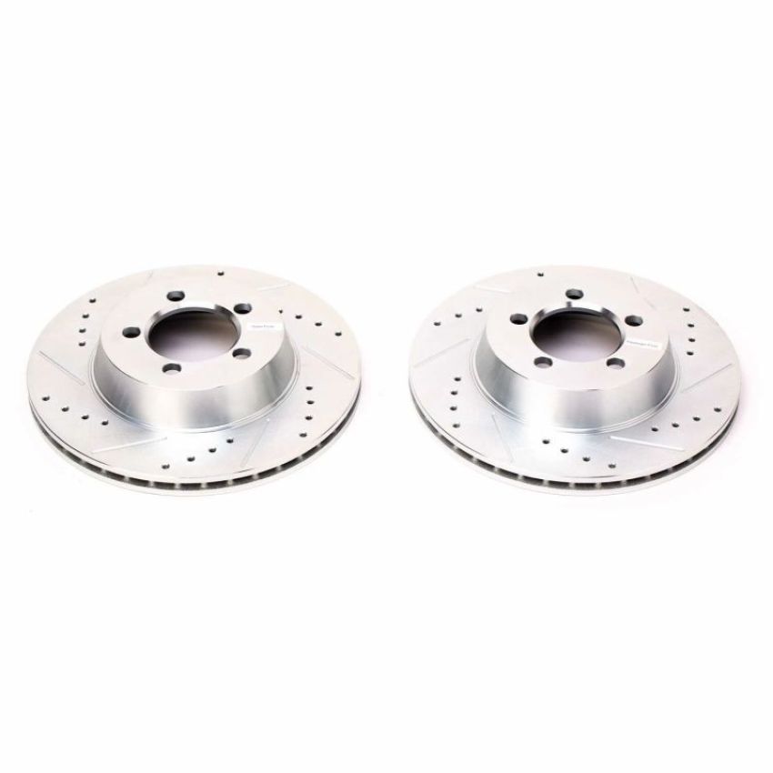 PowerStop AR8305XPR PowerStop Evolution Performance Drilled, Slotted & Plated Brake Rotor Pair