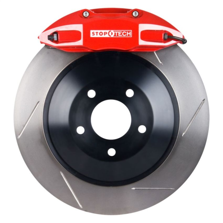 Stoptech 82.893.5N00.71 06-12 VW GTI Front BBK w/Red ST-41 Calipers 328x25mm Slotted Rotors