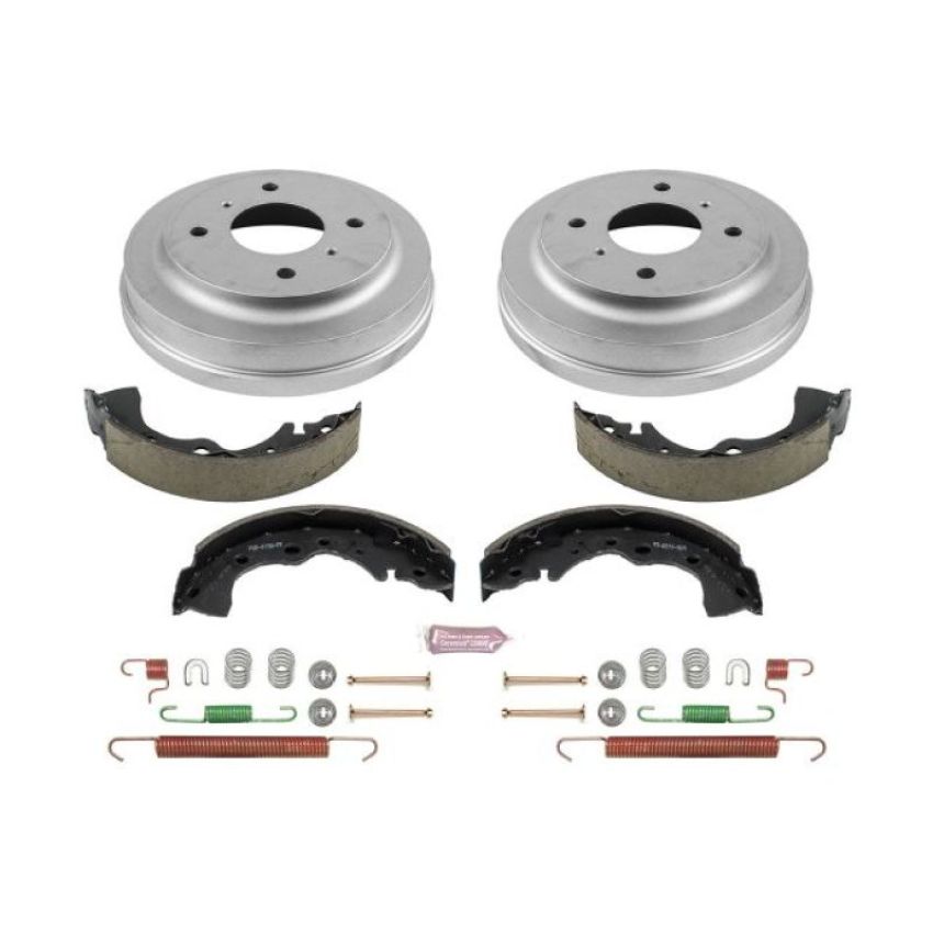 PowerStop KOE15376DK Power Stop 02-06 Nissan Sentra Rear Autospecialty Drum Kit