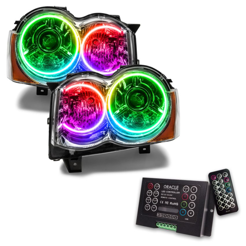 Oracle Lighting 7139-333 SMD Pre-Assembled Headlights, ColorSHIFT(tm) 2.0