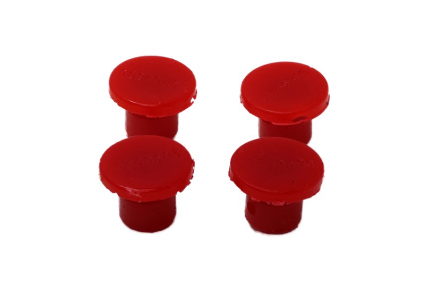 Energy Suspension 9.9554R Universal End Plug Set .53in Dia - Red