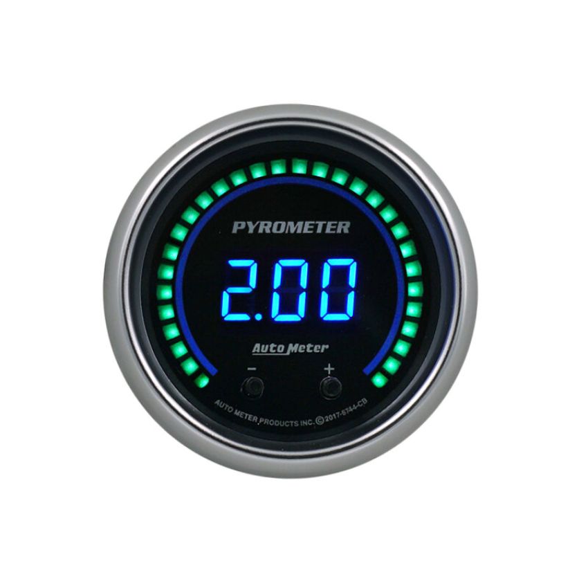 AutoMeter 6744-CB GAUGE, PYROMETER, 2 1/16