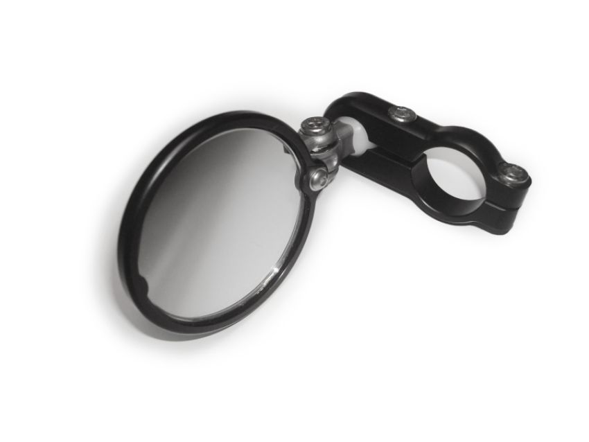 CRG Constructors BSLS-100 CRG Blindsight Folding 2 in. Round Bar-End Mirror - Black