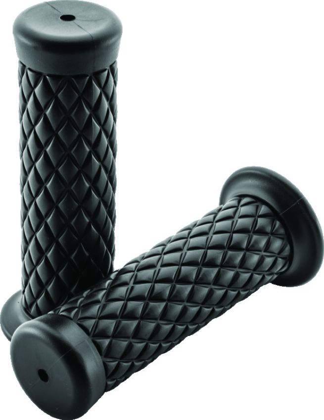 Bikers Choice 485801 1 Inch Black Quilted Grip