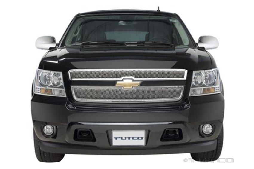 Putco 99158 07-14 Chevrolet Suburban - Bolt on Liquid Mesh Grilles