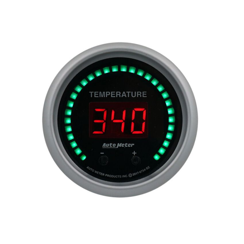 AutoMeter 6754-SC GAUGE, FLUID TEMPERATURE, 2 1/16