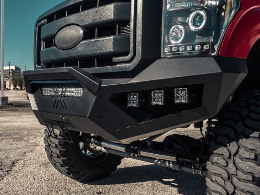 Road Armor 6112XF0B 11-16 Ford F-250 SPARTAN Front Bumper - Tex Blk