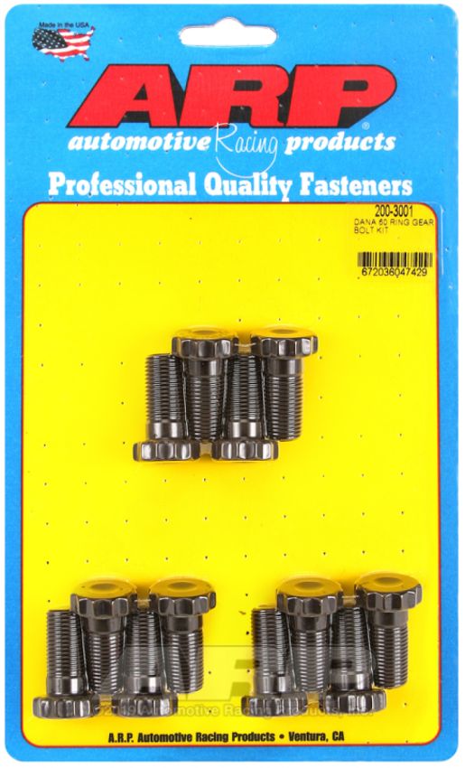 ARP ARP200-3001 Ring Gear Bolt Kit Dana 60