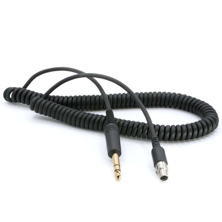 Rugged Radios CC-1/4-FHS Firetruck Intercom Headset Coil Cord for 1/4 Style Jacks & FHS Headset