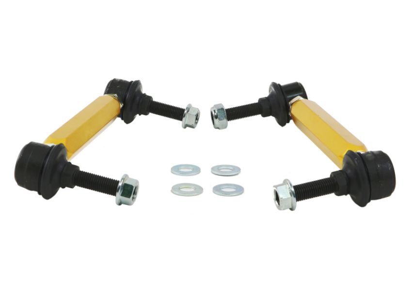 Whiteline KLC140-215 Universal Swaybar Link Kit-Heavy Duty Adjustable Ball Joint