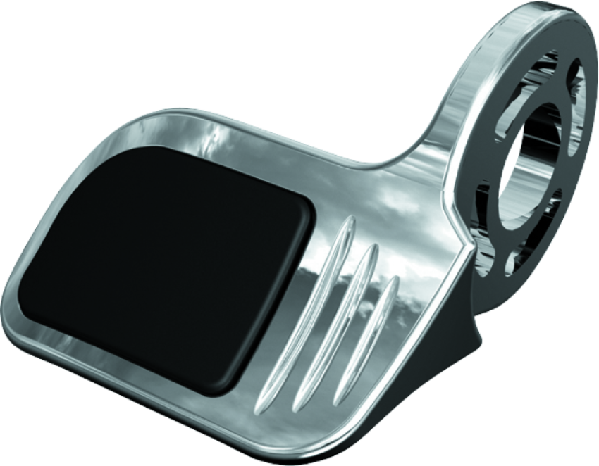 Kuryakyn 6299 Contoured ISO Throttle Boss Chrome