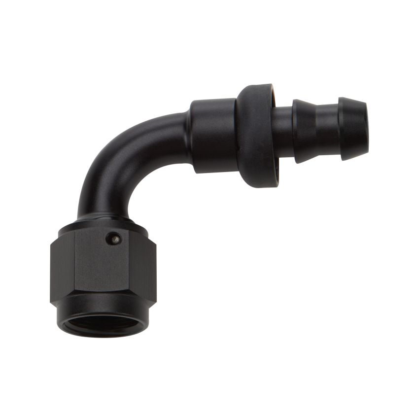 ALLSTAR PERFORMANCE ALL49451 Pushlock Hose End Black 90 Deg Elbow -4
