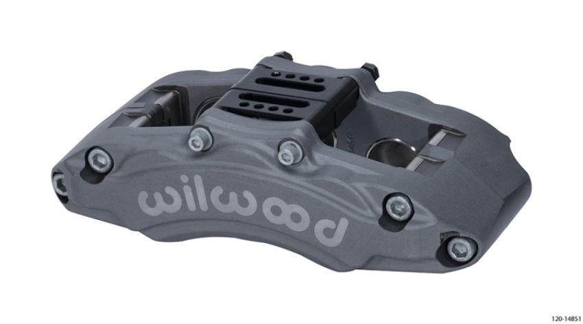 Wilwood 120-14851 Caliper - AT6 Lug Mount Anodized 1.75in/1.38in/1.38in Piston .75in Rotor - Left Side