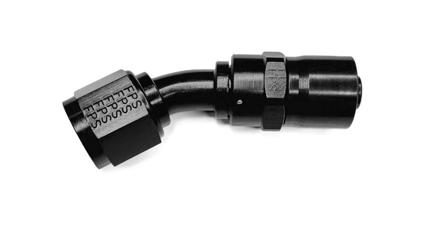 FRAGOLA FRG3103010 #10 30-Deg Crimp Hose Fitting