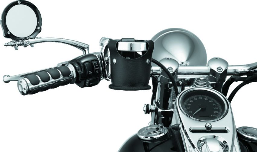 Kuryakyn 1500 Beverage Carrier Perch Mount Chrome