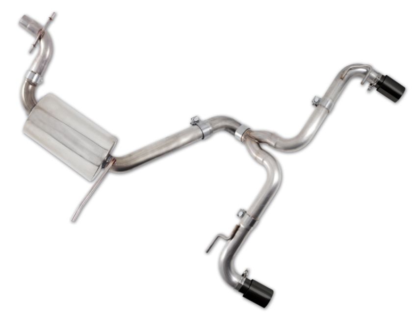 AWE Tuning 3015-33038 Mk6 GTI Performance Catback - Diamond Black Round Tips