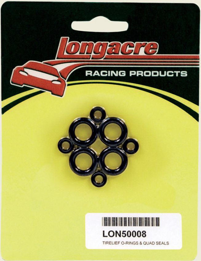 LONGACRE LON52-50008 Tirelief Repl O-Ring 4pk