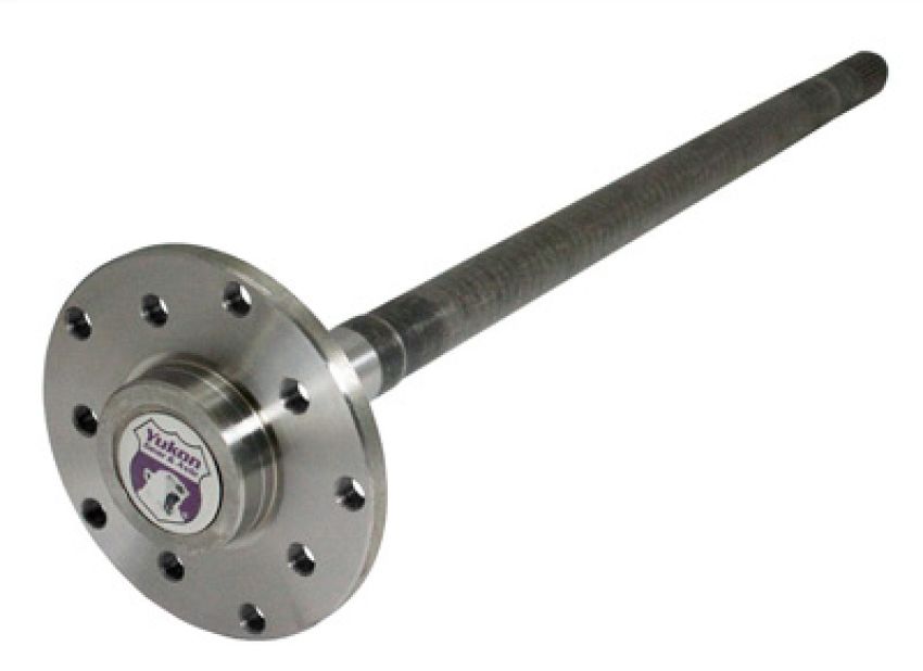 Yukon Gear & Axle YA WM35C-27-L-HD Yukon Gear 4340 Chrome Moly Alloy Left Hand Rear Axle For Model 35 Heavy Duty (Drum Brakes)