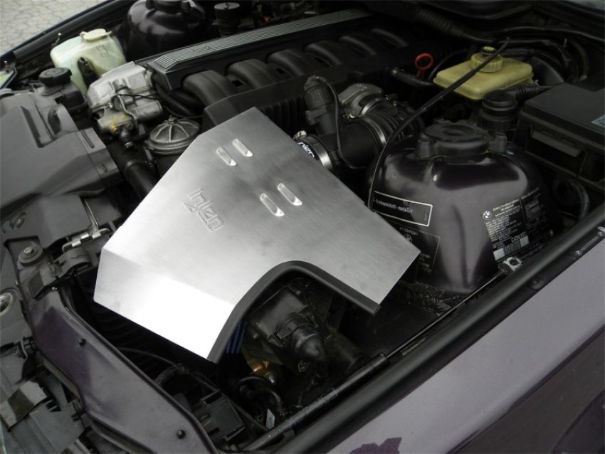 Injen SP1105P 92-99 BMW E36 323i/325i/328i/M3 3.0L Polished Air Intake w/ Heat-Shield and Louvered Top Cover