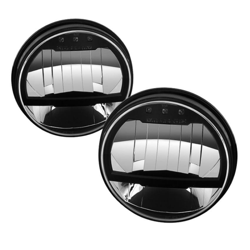 SPYDER 5080950 Crystal Headlights - Black