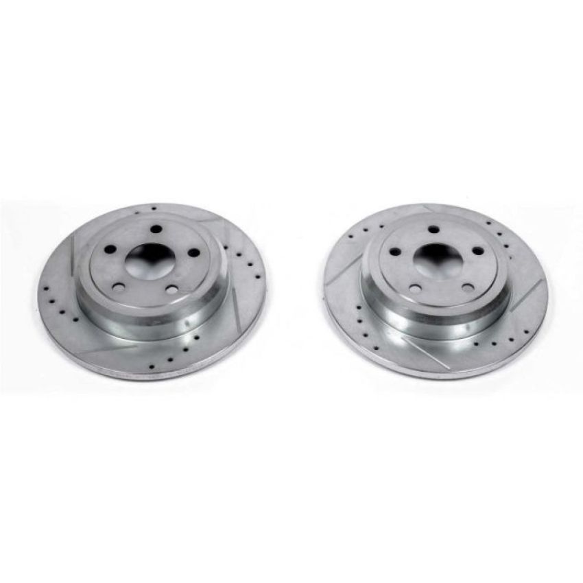 PowerStop AR83075XPR PowerStop Evolution Performance Drilled, Slotted & Plated Brake Rotor Pair