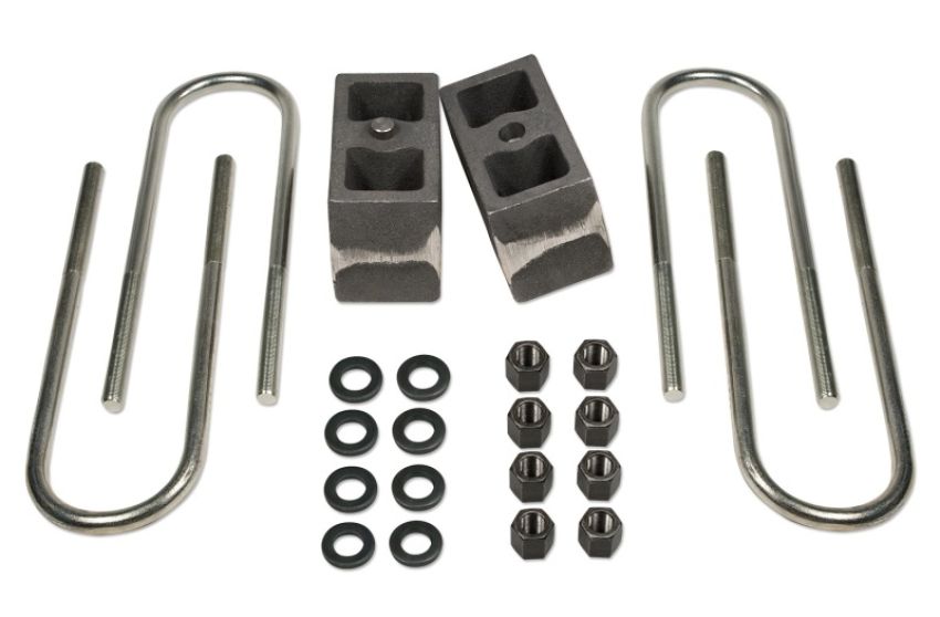 Tuff Country 97057 00-05 Ford Excursion 4wd 4in Rear Block & U-Bolt Kit Tapered