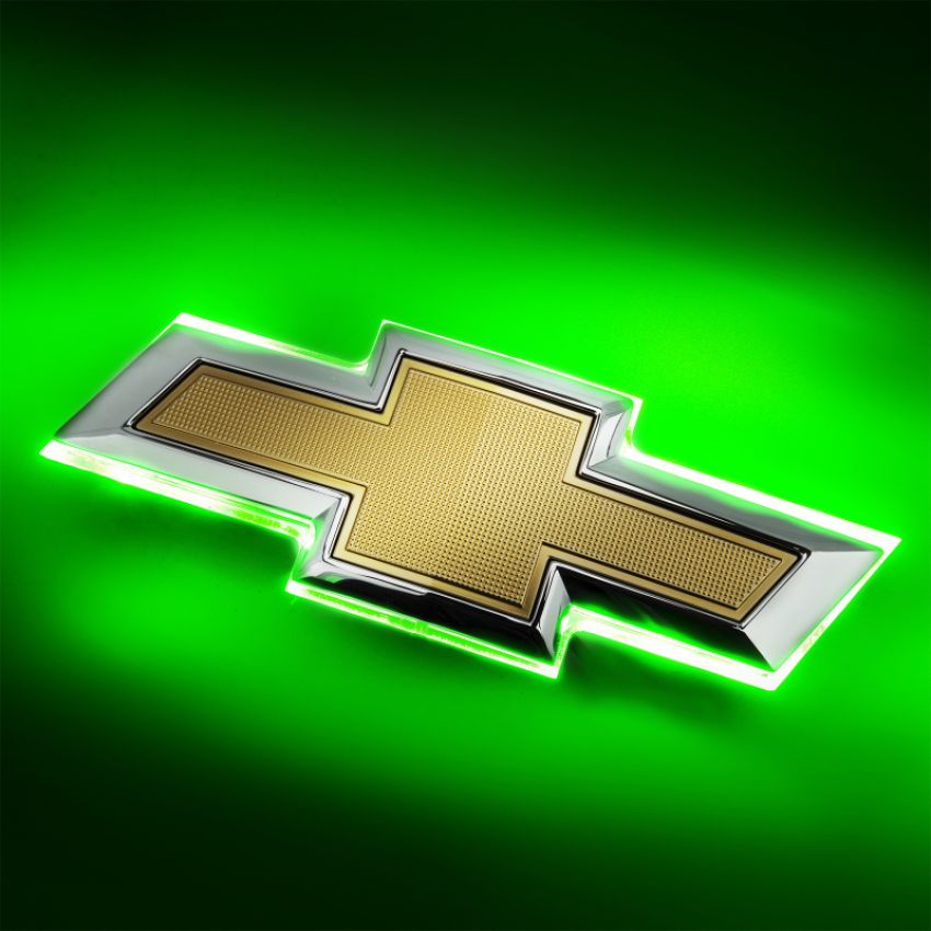 Oracle Lighting 3461-004 Green Illuminated LED Rear Bowtie Emblem