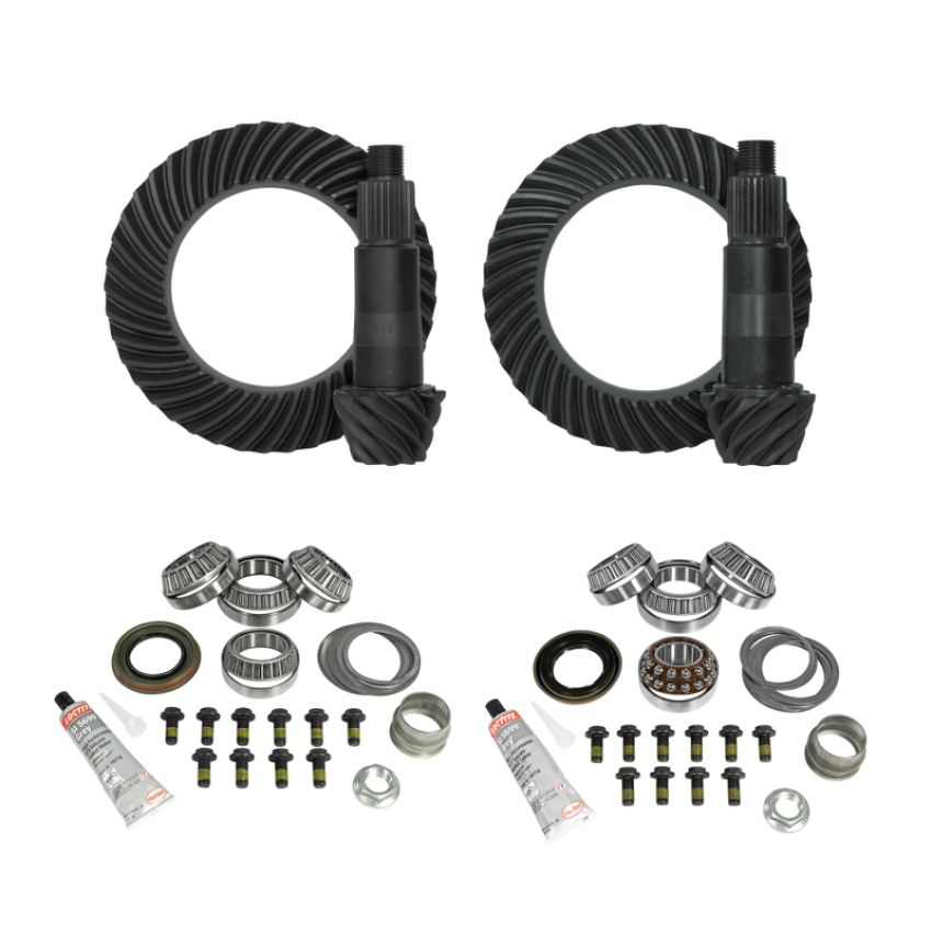 Yukon Gear & Axle YGK070 Yukon Gear & Install Kit Package For Jeep JL/JT Rubicon w/ D44 Front & Rear in a 5.38 Ratio