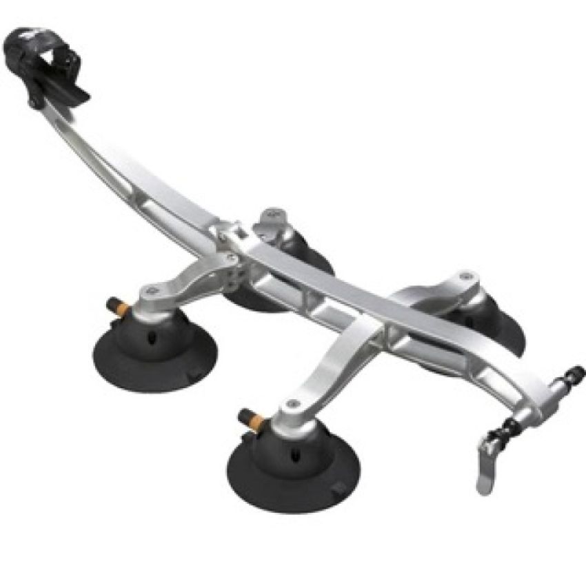 SeaSucker BK1910S Komodo 1 Bike Rack (Convertibles & Cars w/Limited Space) - Silver