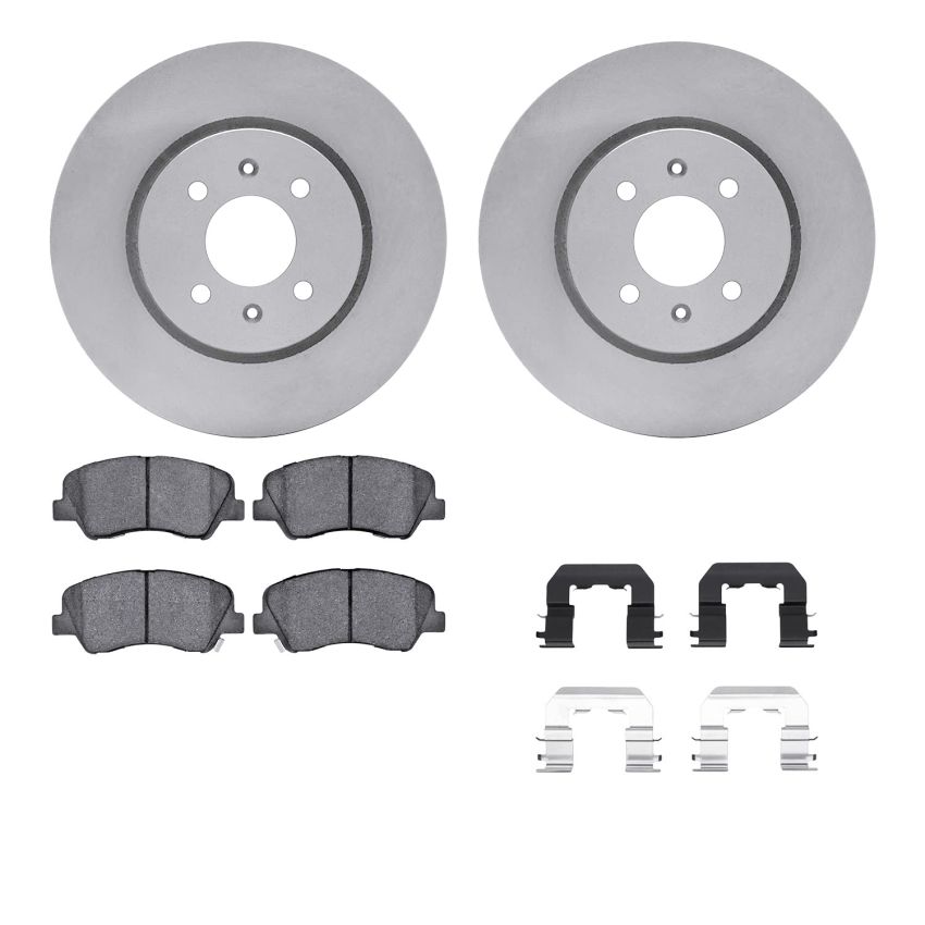 Dynamic Friction 6512-21110 Rotor Kit