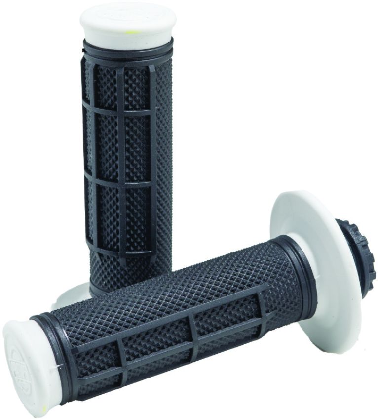 ProTaper 023355 Pro Series Clamp On 1/2 Waffle White/Black